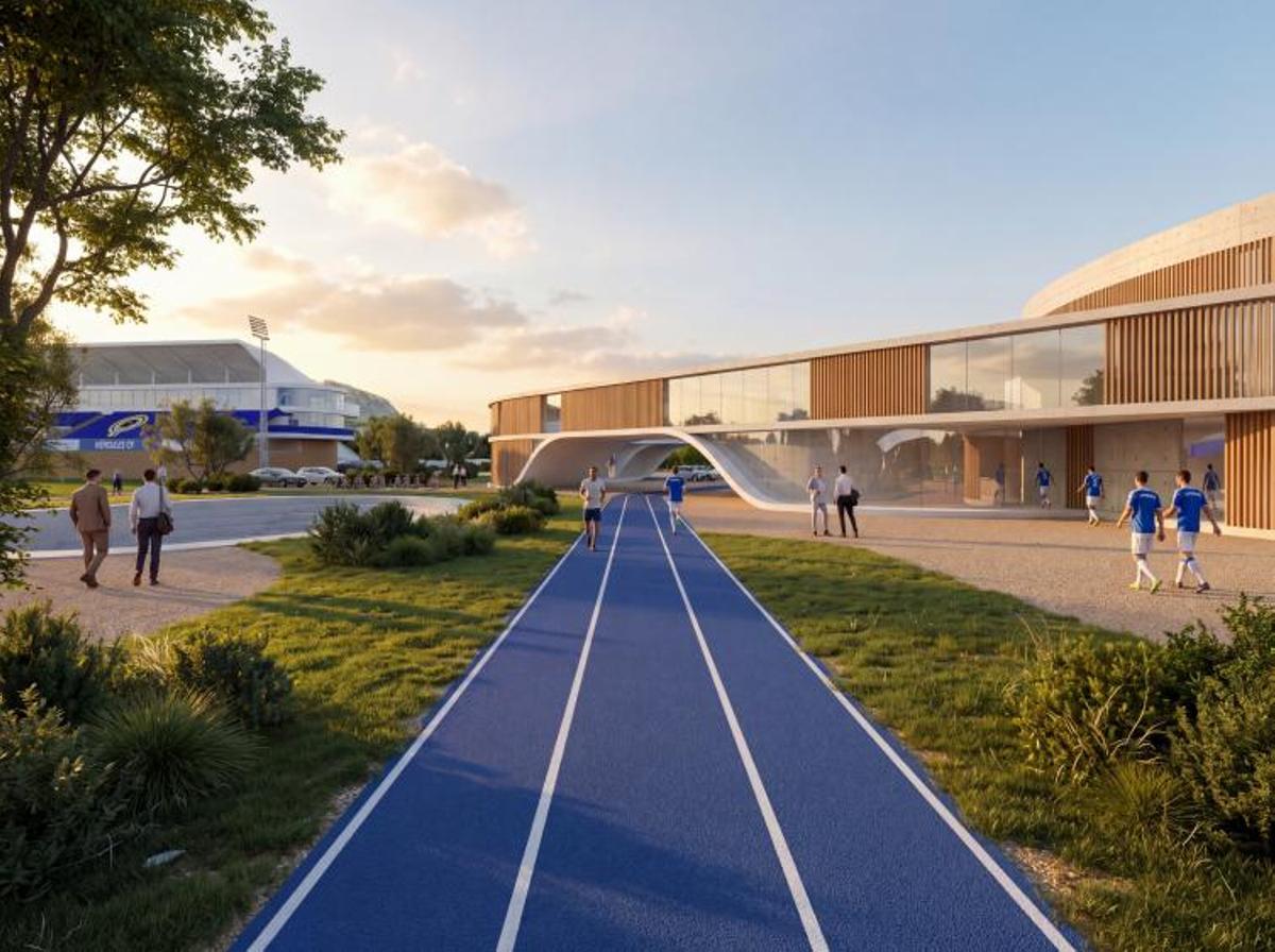 Las imágenes del anteproyecto de la nueva Ciudad Deportiva del Hércules CF