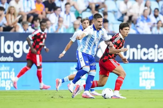 Fotos del Málaga CF - Fulham FC del Trofeo Costa del Sol