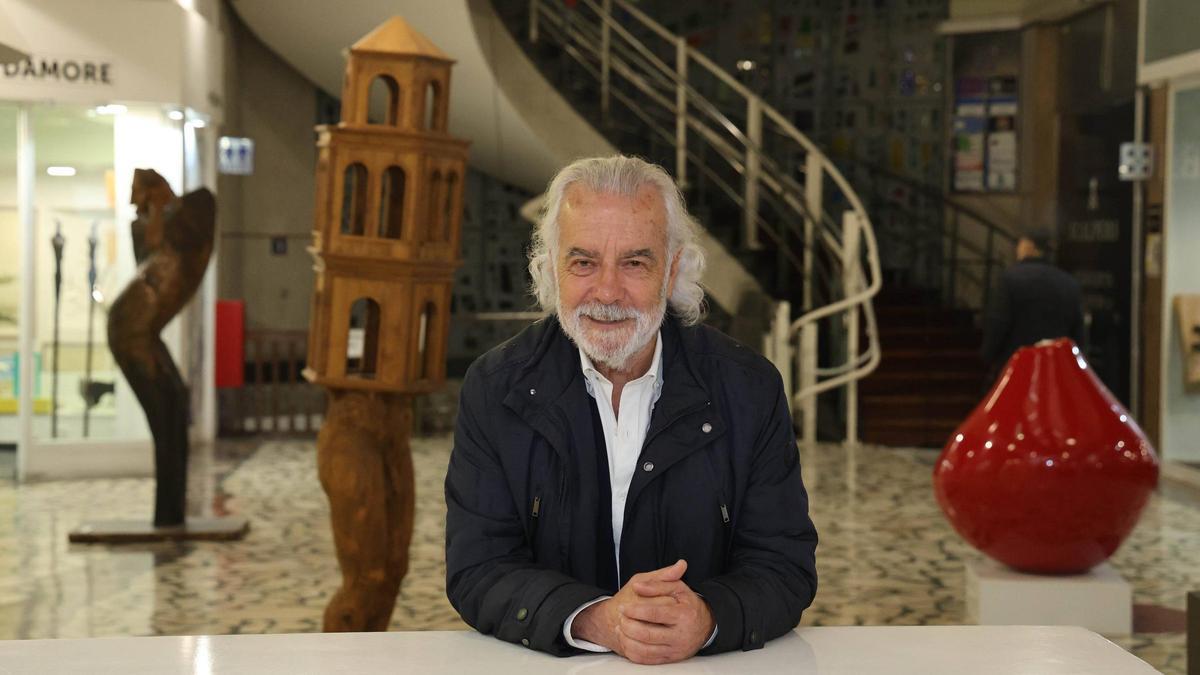 El coleccionista y galerista Beny Fernández, impulsor de Espacio Beny.