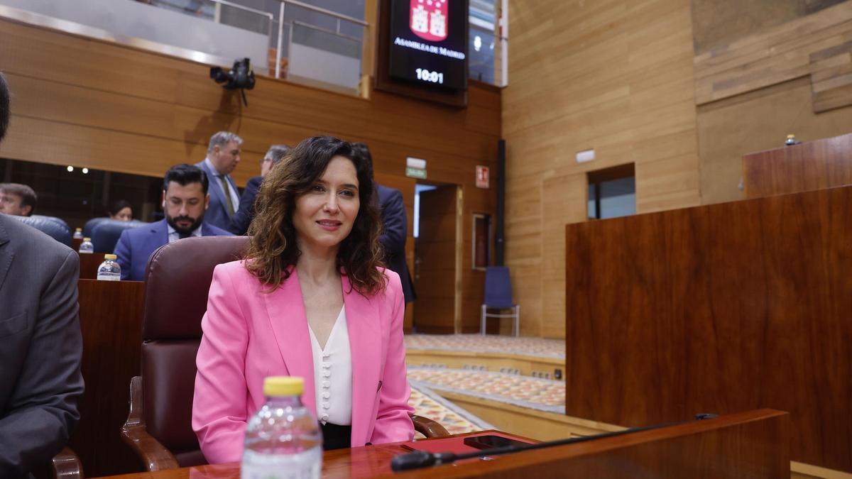 La presidenta de la Comunidad de Madrid, Isabel Díaz Ayuso.