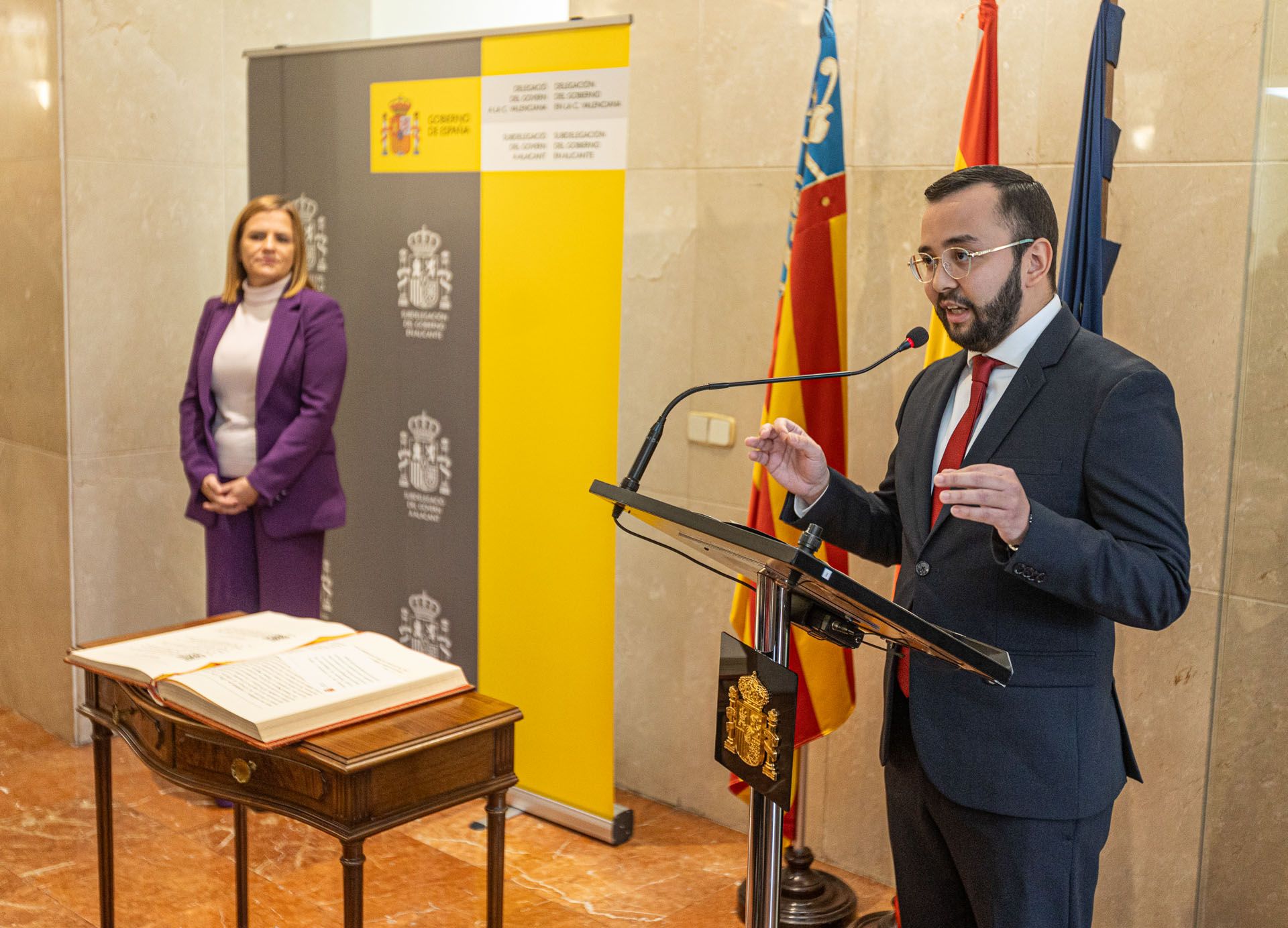 Juan Antonio Nieves toma posesión como Subdelegado del Gobierno en Alicante