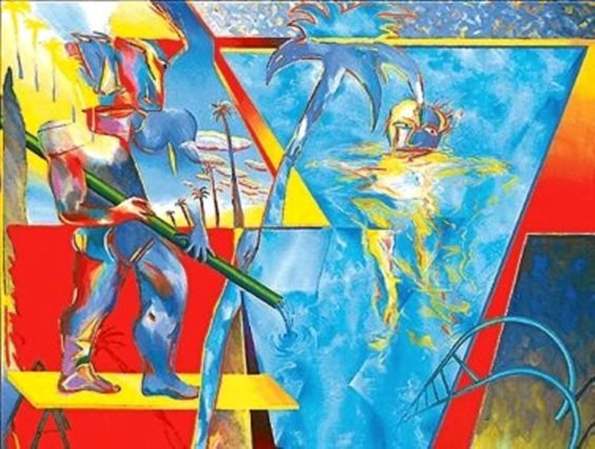 ’Gran tuffatore’ (1980), de Chema Cobo. ’Gran tuffatore’ (1980), de Chema Cobo.