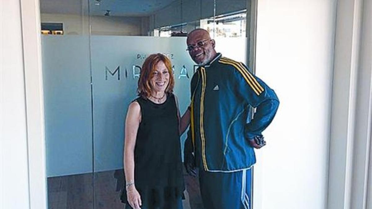 Samuel L. Jackson disfruta en chándal en el Miramar_MEDIA_1