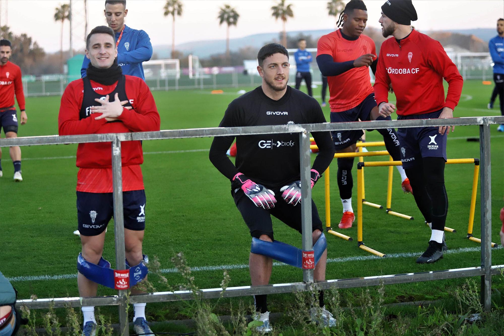 El Córdoba CF regresa la trabajo con el ánimo muy alto