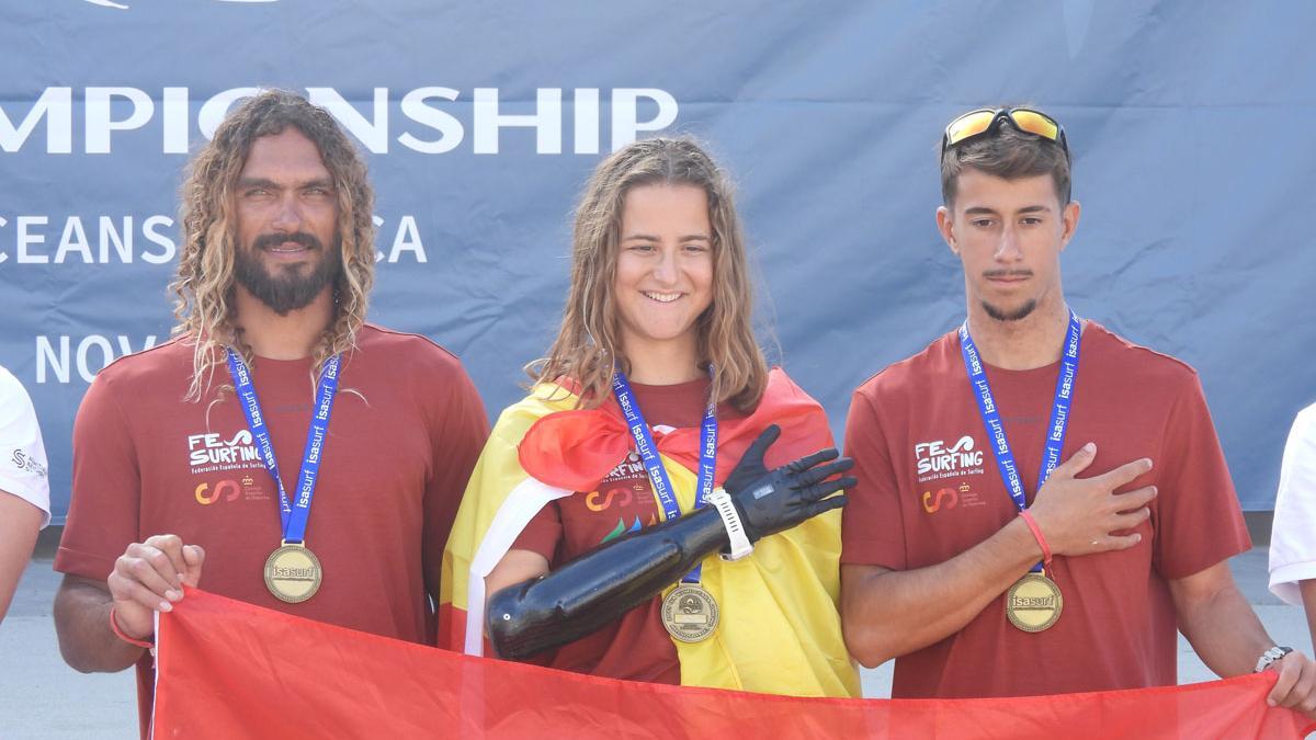 Sarah Almagro, campeona del mundo