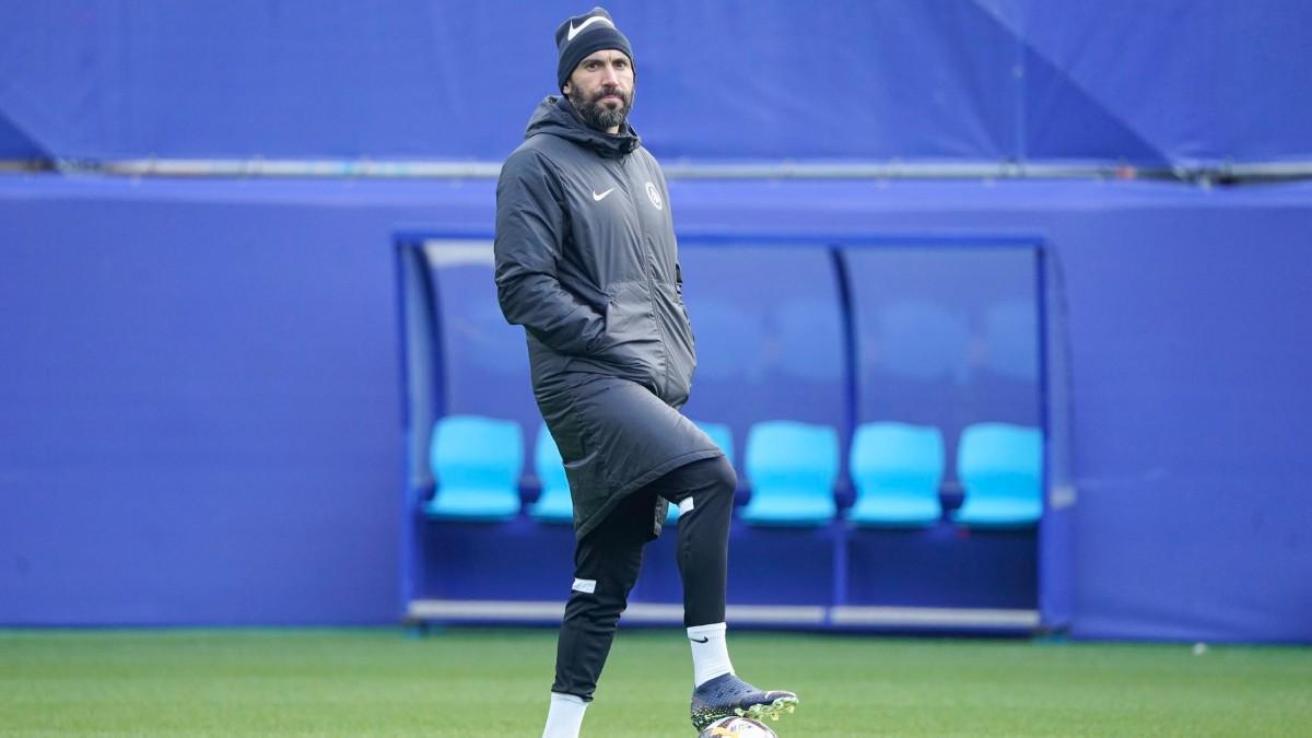 Eder Sarabia, entrenador del Andorra