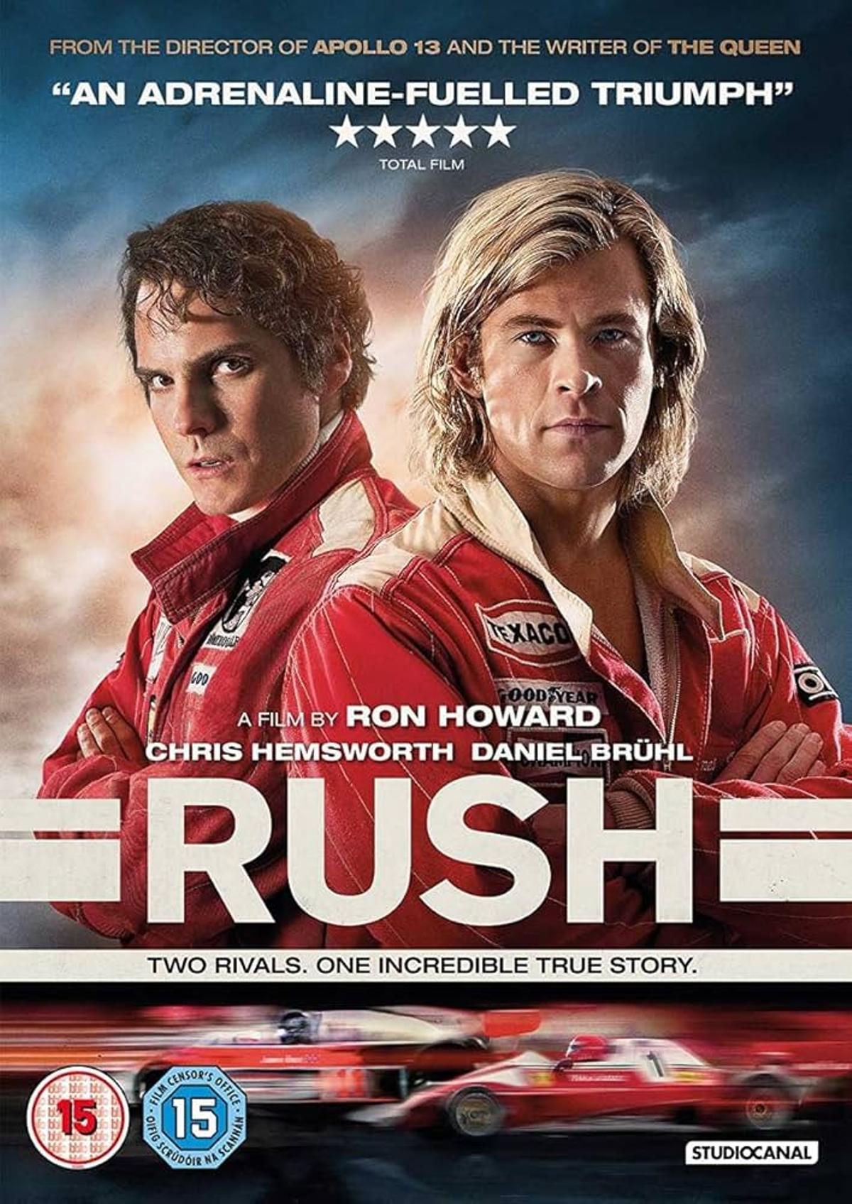 Cartel promocional de Rush