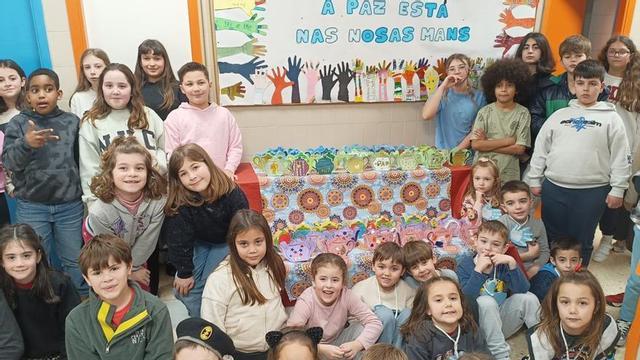 Niños participantes en la jornada.