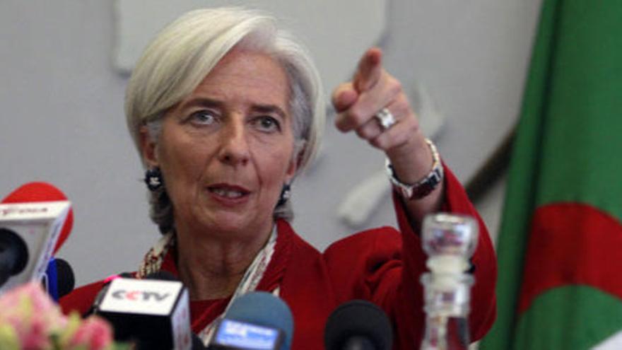 La directora del FMI, Christine Lagarde.