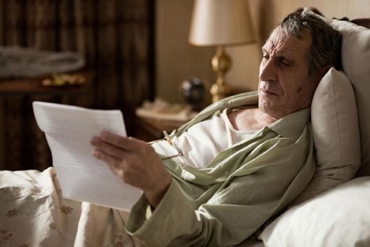 Celso Bugallo en una escena de la película "Amador" en 2010