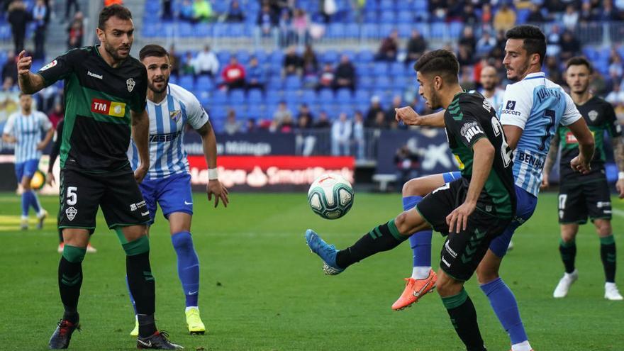 El uno a uno del Málaga CF - Elche