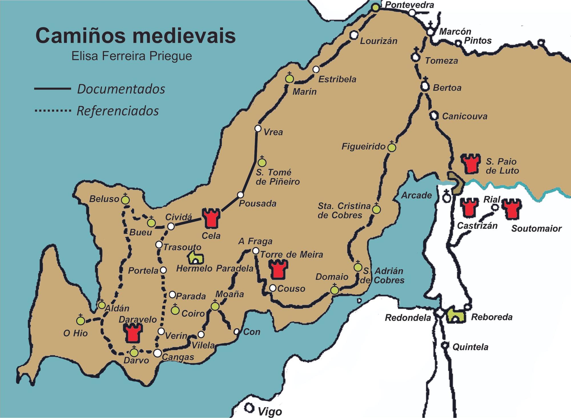 Camiños medievais