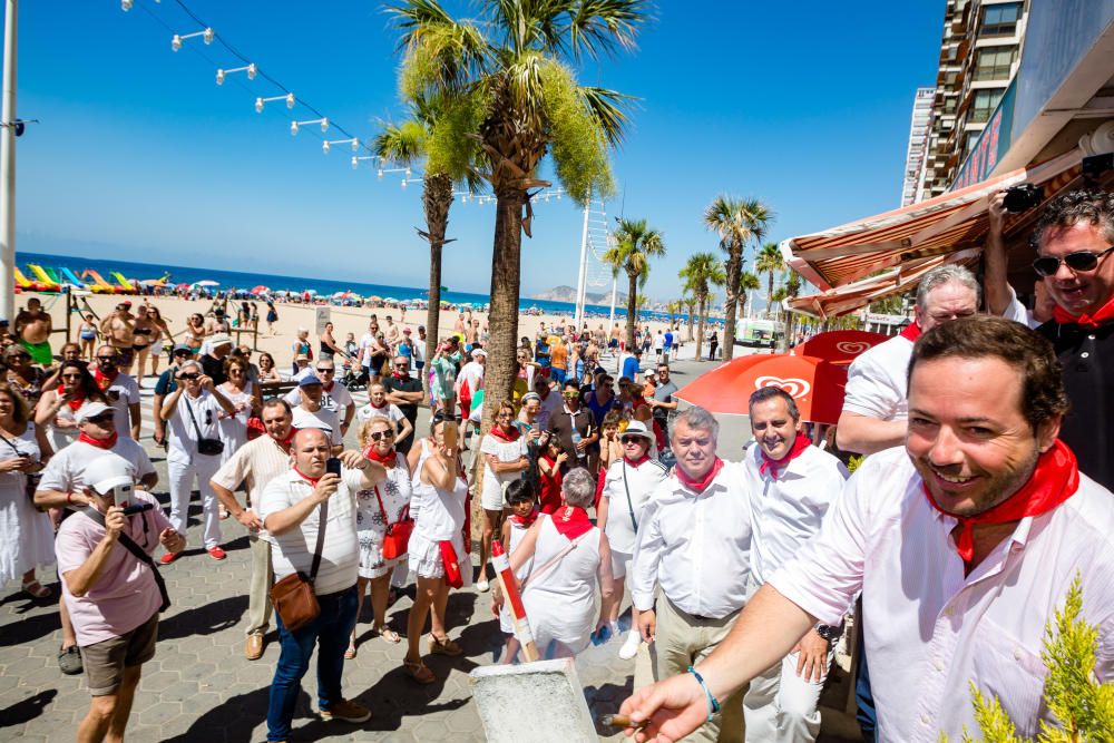 El "Chupinazo" también se lanza en Benidorm