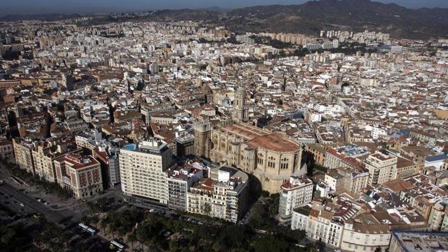 Imagen del Centro Histórico de Málaga.