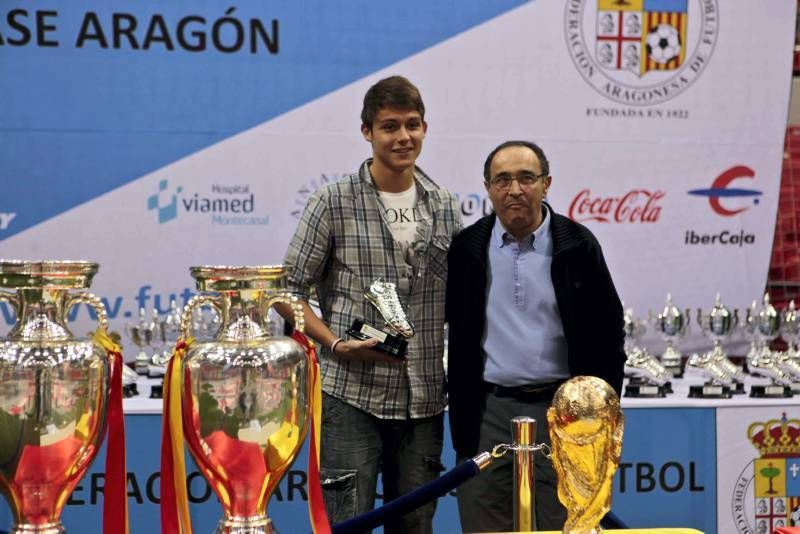 Fotogalería: Entrega de premios en la Gala del Fútbol de Aragón