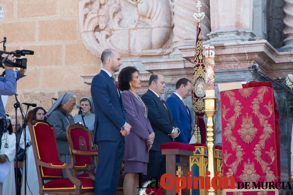 Ofrenda de flores en Caravaca