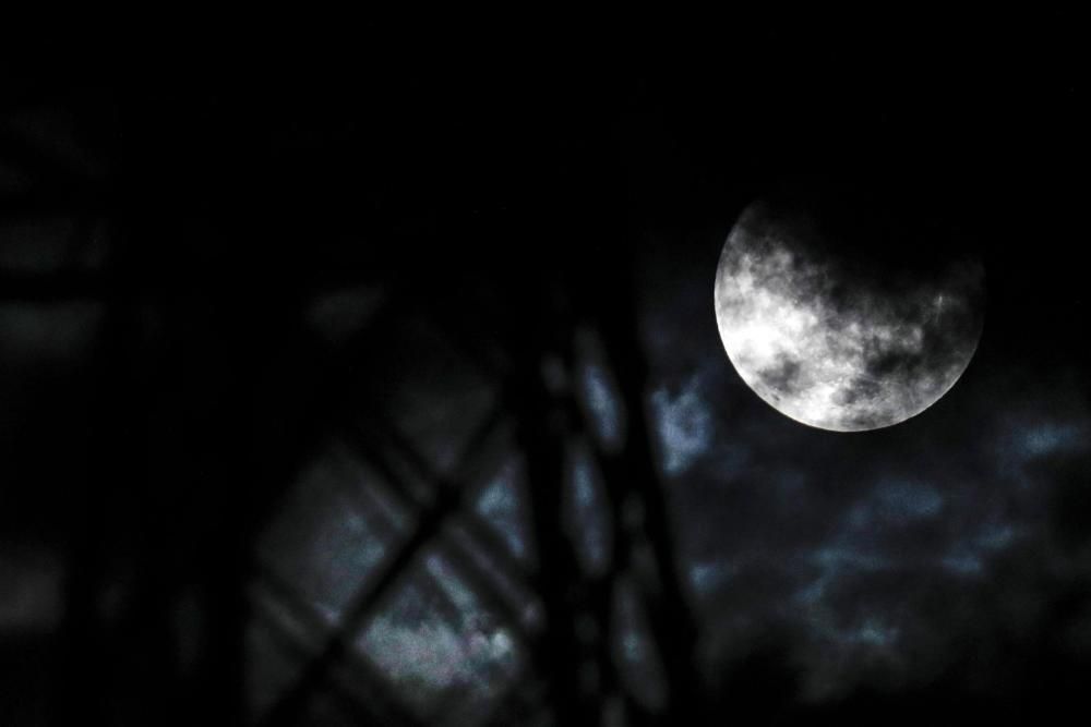 Las imágenes de la superluna