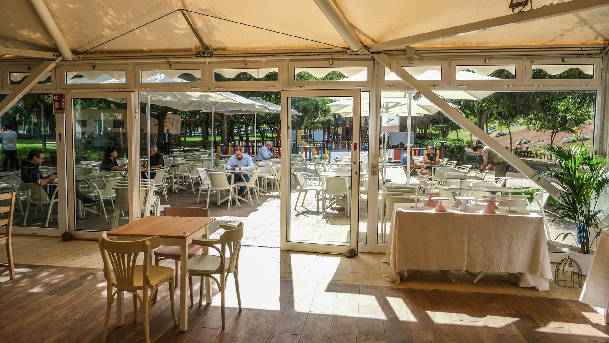 Reapertura de la clásica cafetería del Parque Juan Pablo II en Las Palmas de Gran Canaria