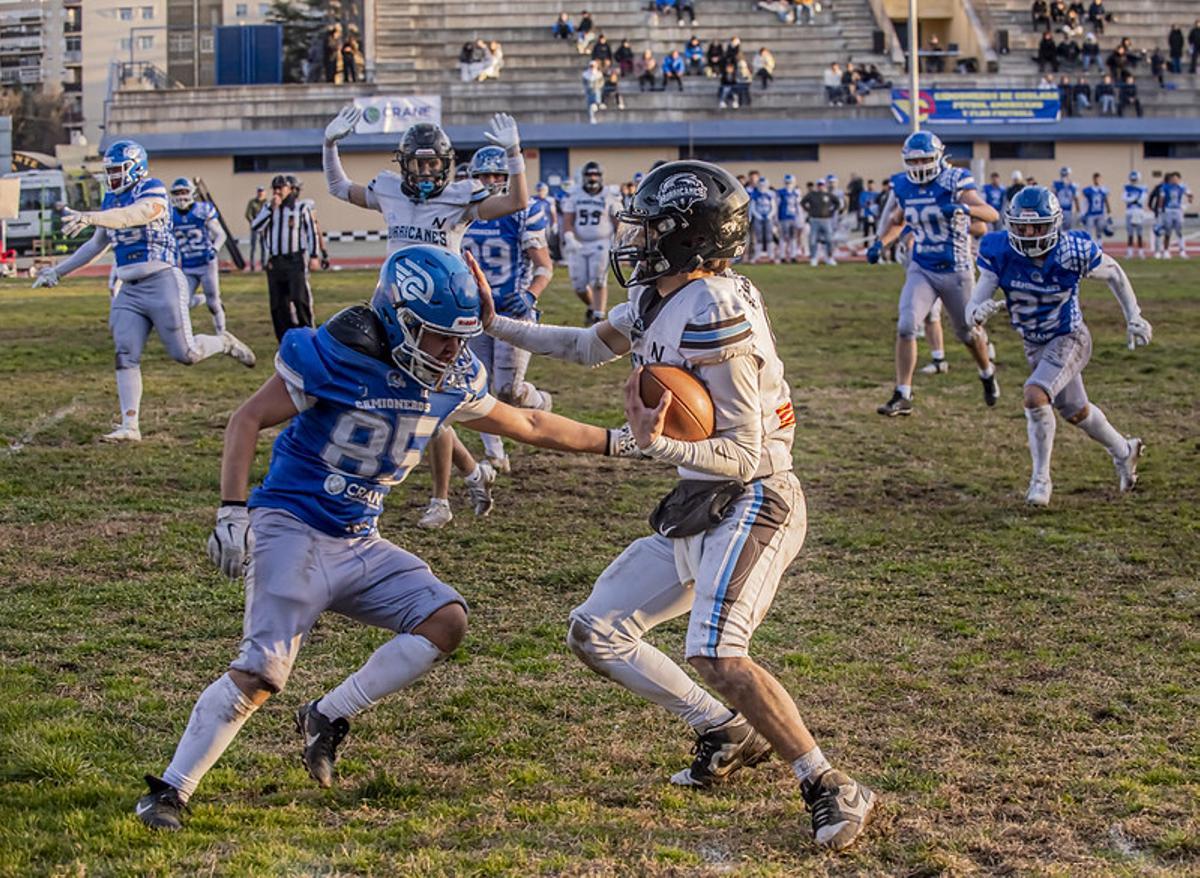 Camioneros de Coslada y Zaragoza Hurricanes firmaron el empate.