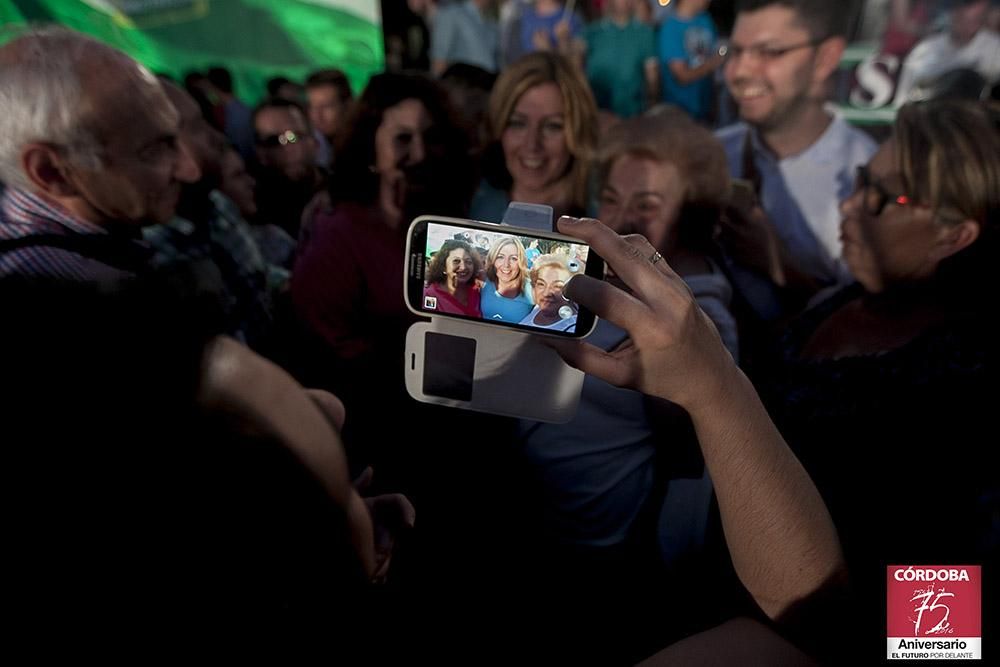 Mitin de Susana Díaz en Córdoba.