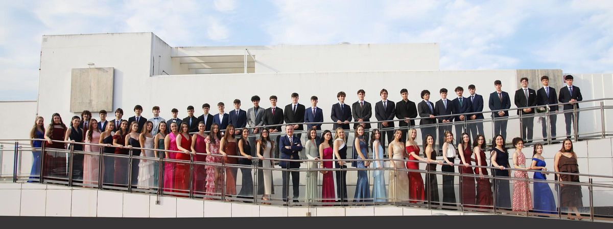 Graduación de la promoción de Bachillerato de este curso 2024/25, en el centro Ágora Lledó.