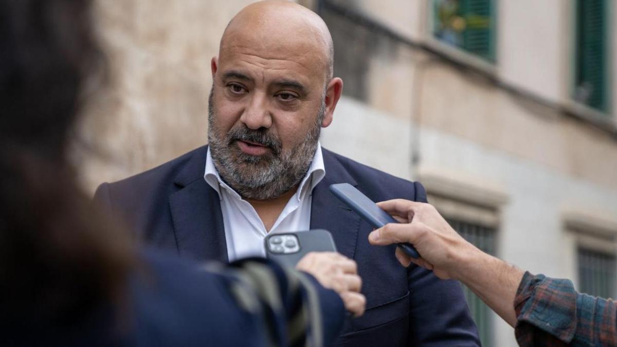 El presidente del PP de Palma y candidato a la alcaldía Jaime Llabrés.