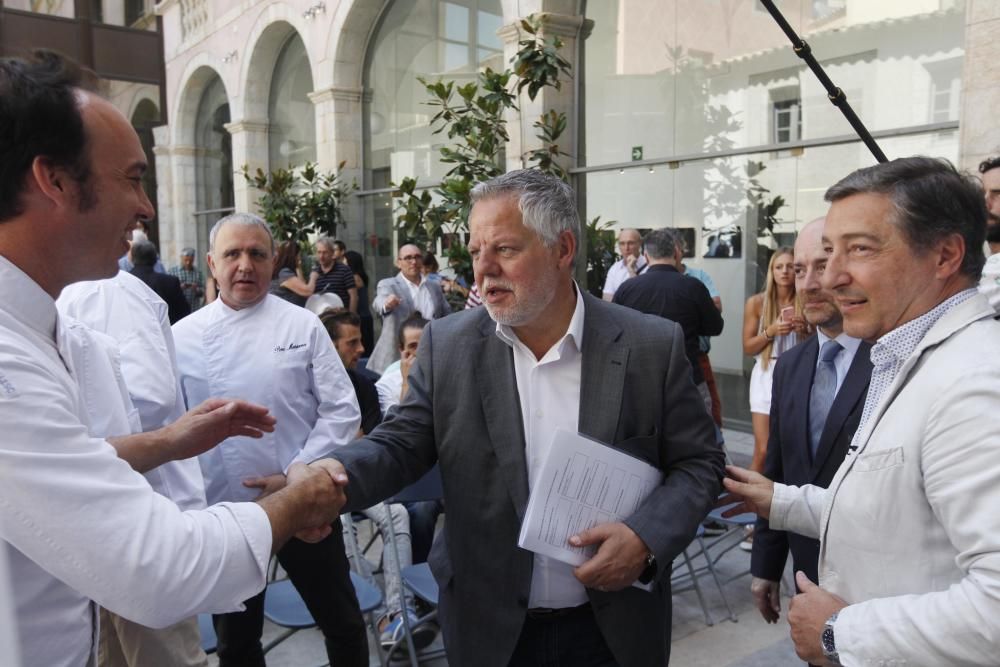 Acte de presentació de la gala Michelin 2017 a Girona