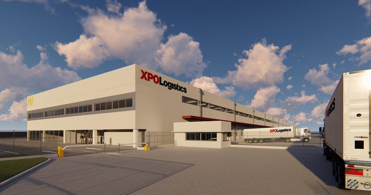 Planta de XPO Logistics en Castellbisbal. 