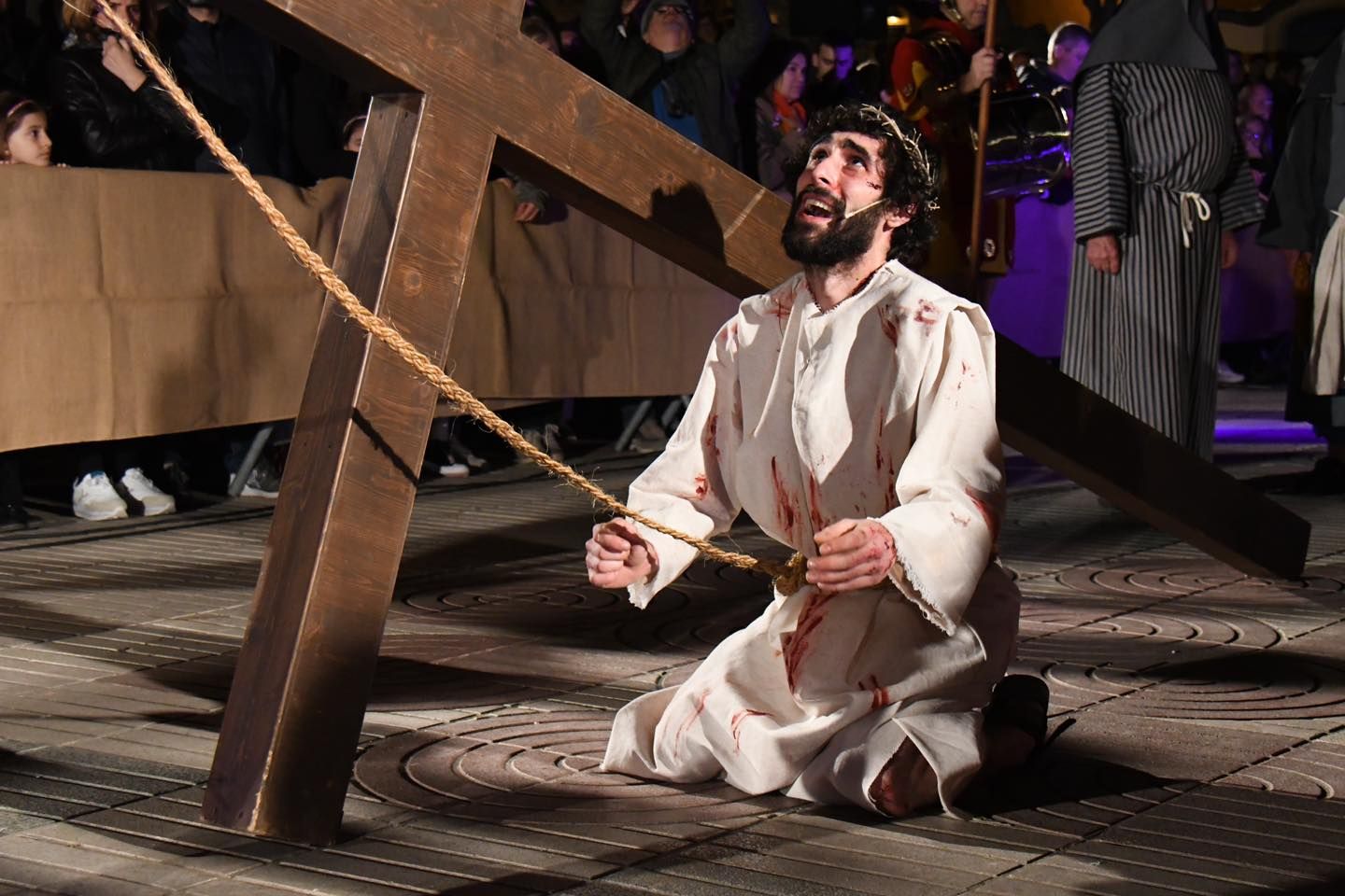 L'Escala celebra una nova edició del Via Crucis Vivent