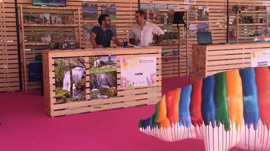 Cata de productos de Lalín en la feria Expocidades