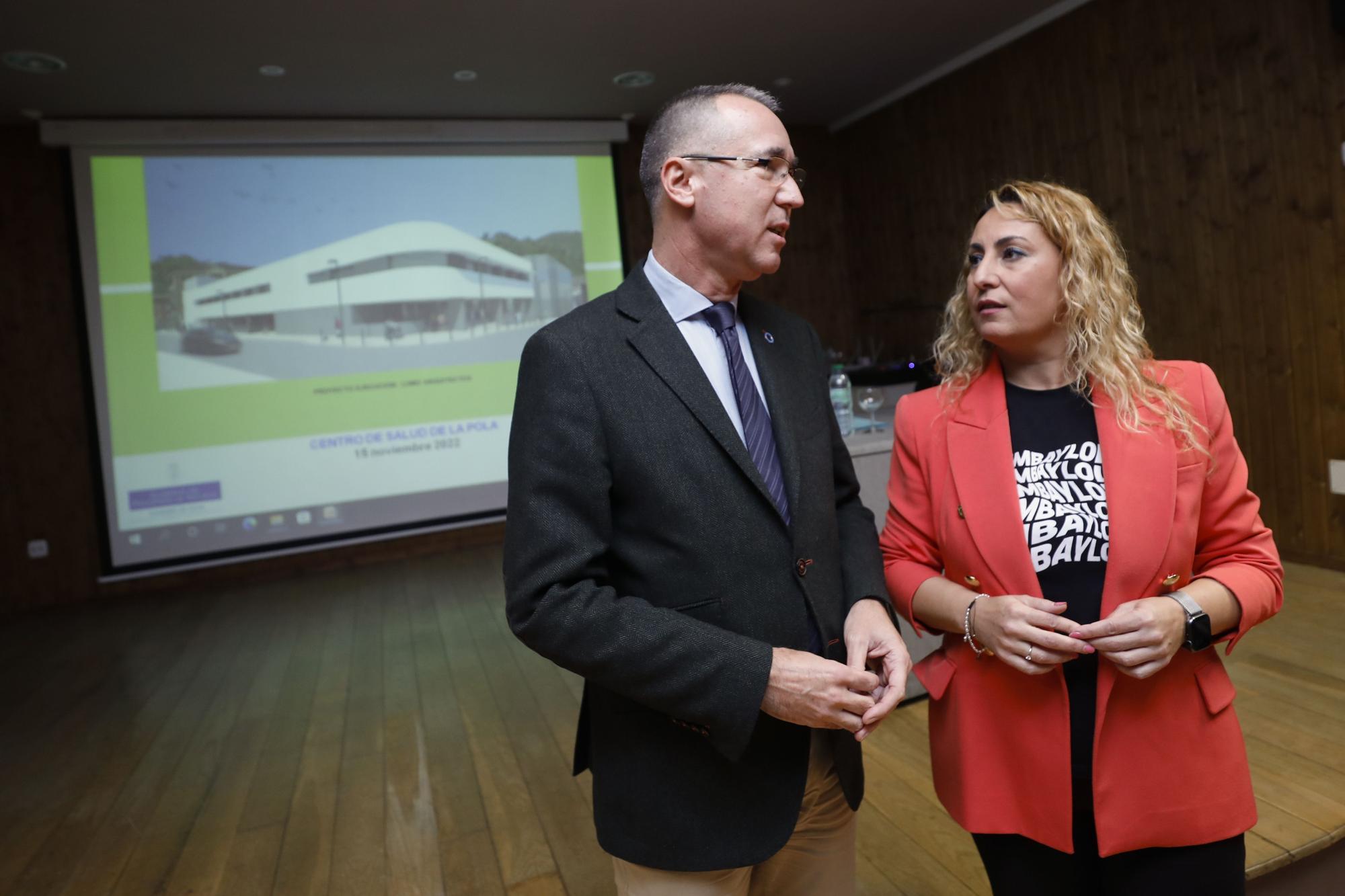 La presentación del centro de Salud de Lena, en imágenes.