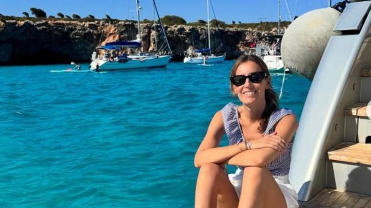 Ana Boyer y familia han pasado unos días en Mallorca.