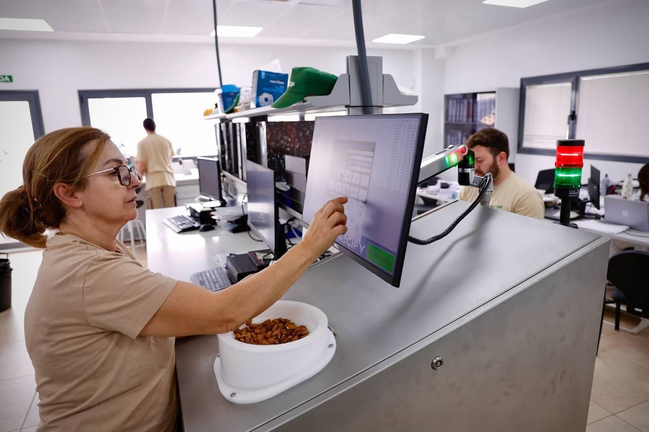 La nueva planta de almedras de Dcoop en Córdoba, en imágenes