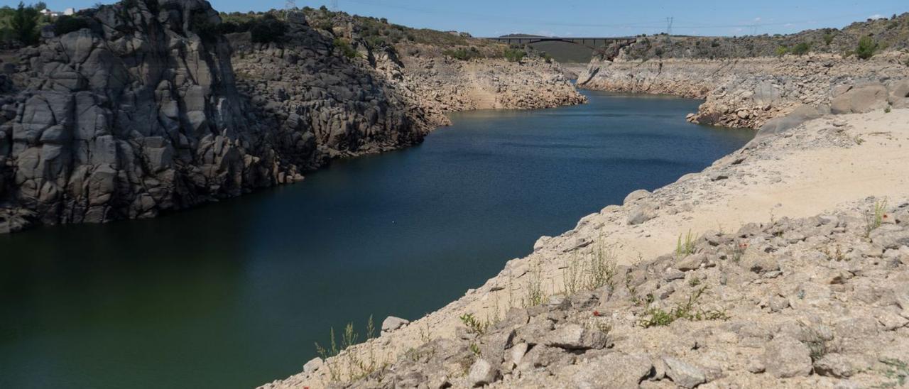 Aspecto del embalse. | Cedida