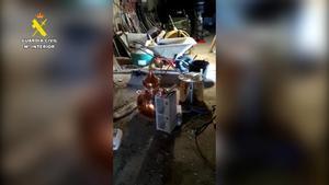 Detingut un veí solitari del Berguedà que fabricava explosius casolans a la seva masia