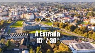 El tiempo en A Estrada: previsión meteorológica para hoy, lunes 10 de agosto