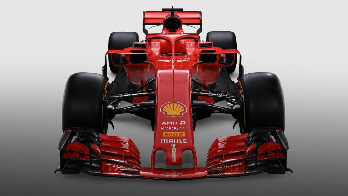 El SF71H de Ferrari en 2018 con el que hicieron los test en Fiorano