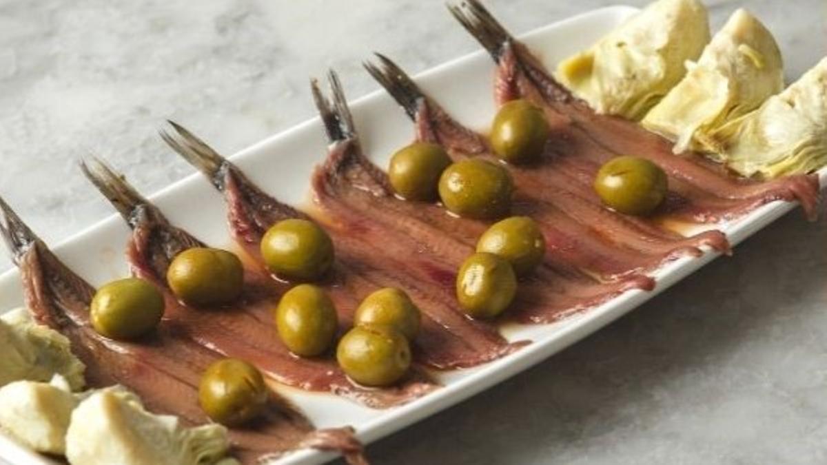 Las legendarias anchoas cantábricas de Las Palmeras.