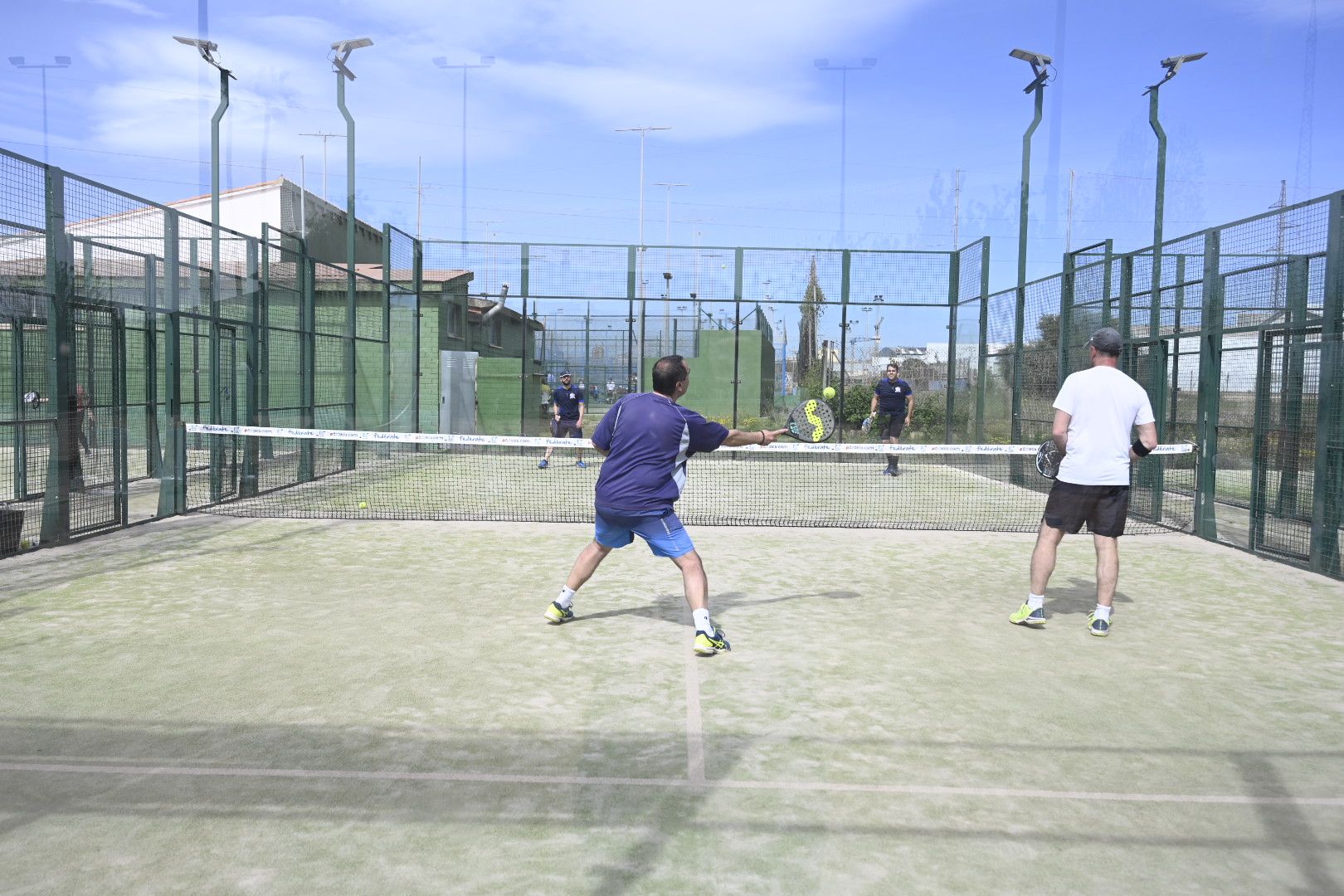 Las mejores imágenes de la jornada de pádel solidario de la Gaiata 15 en Castelló