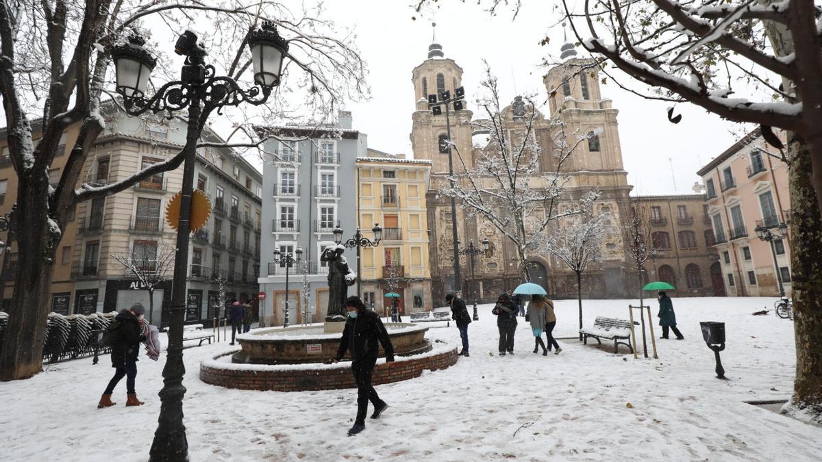 Se cumplen dos años de la gran nevada de Filomena en Zaragoza
