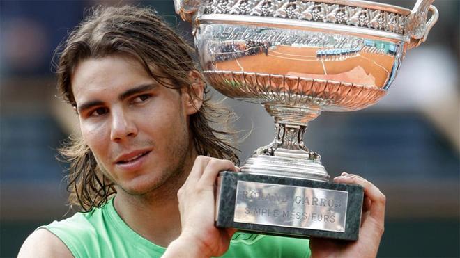 Rafa Nadal, ganador de Roland Garros (2008)