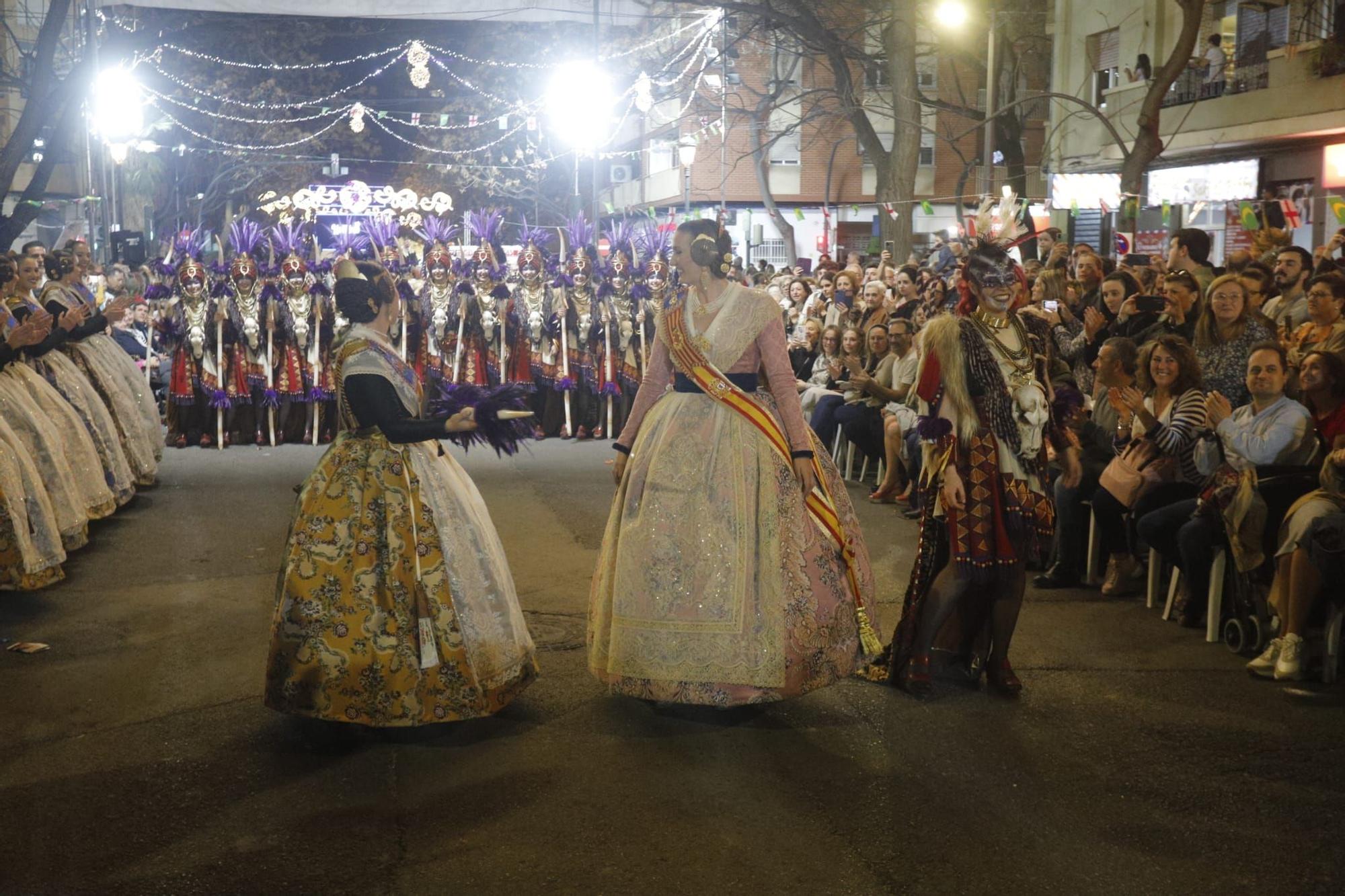 Así fue la Entrada Mora y Cristiana de la falla Pío XI-Fontanars