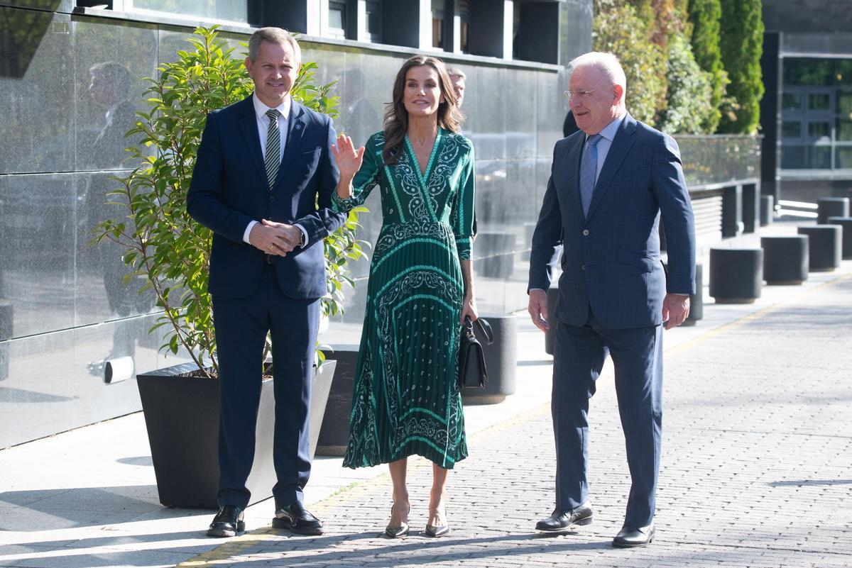 Letizia preside un acto por la salud mental