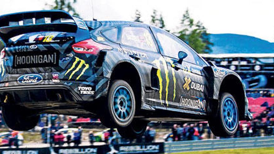 Wie beim Rallycross-WM-Rennen in Schweden sollen die Boliden auch auf Mallorca fliegen.