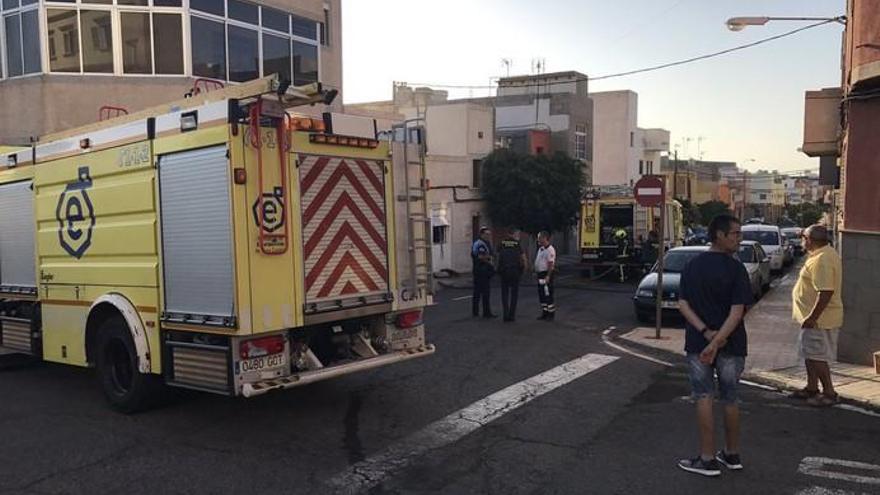 Incendio en una vivienda de Carrizal de Ingenio