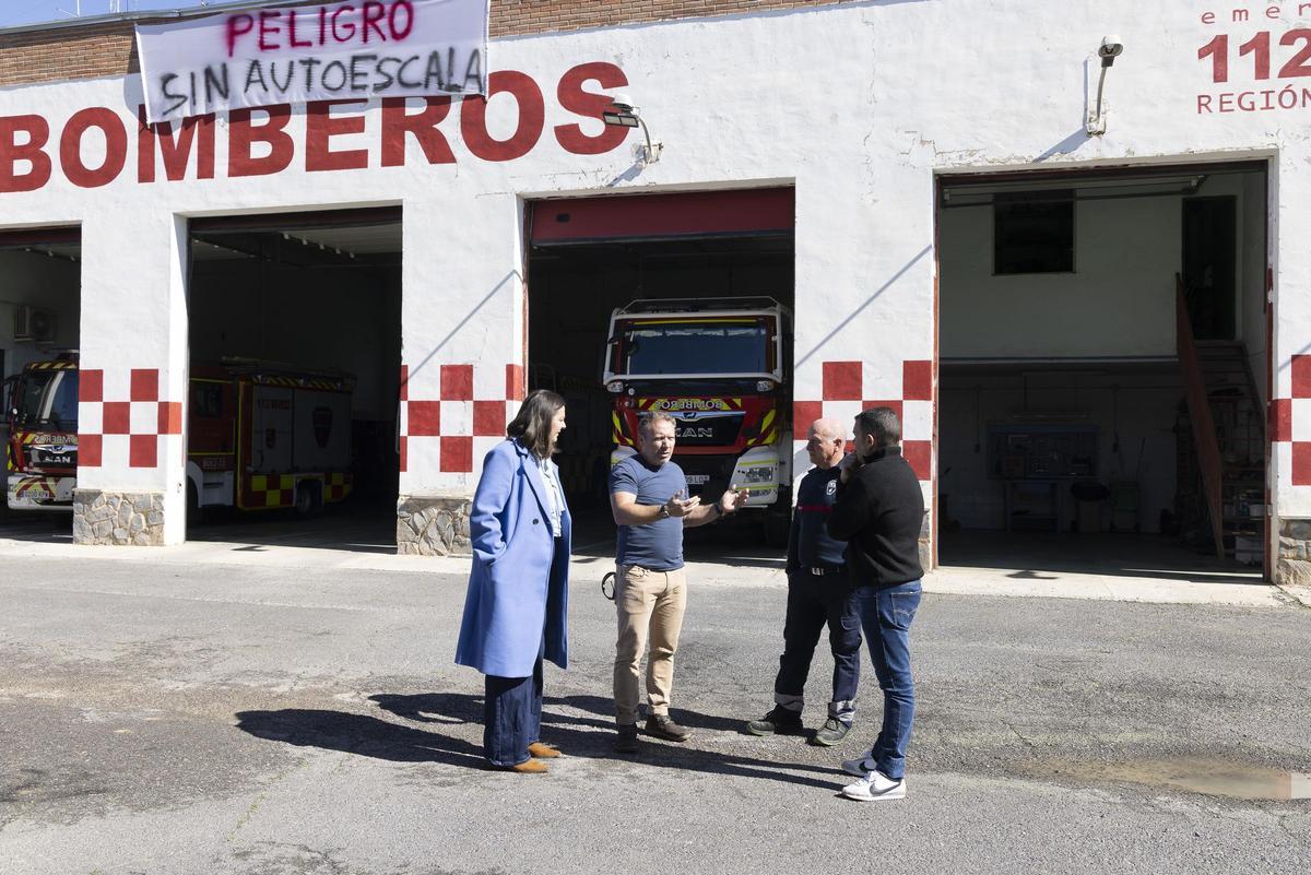 El PSOE lleva a Caravaca su denuncia por la falta de medios del Consorcio