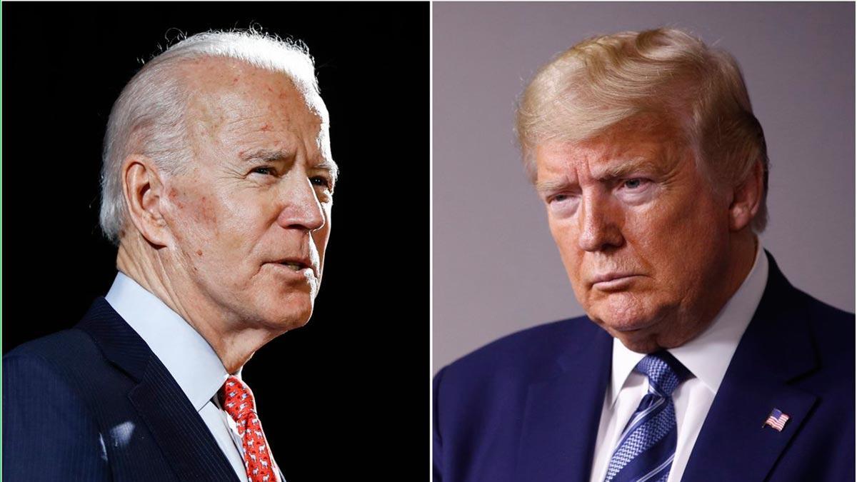 Trump y Biden se cruzan acusaciones por los disturbios raciales en EE.UU