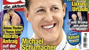 La portada de esta semana de Die Aktuelle con la primera entrevista a Schumacher