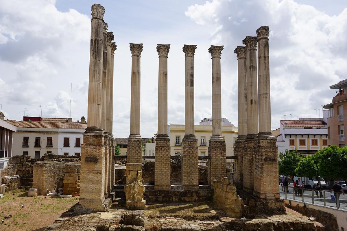 El templo romano de Claudio Marcelo en Colonia Patricia