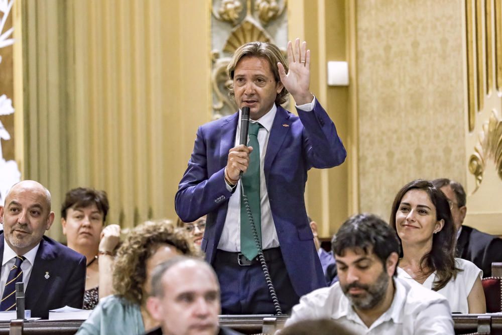 Pleno del Parlament constitución de la nueva mesa